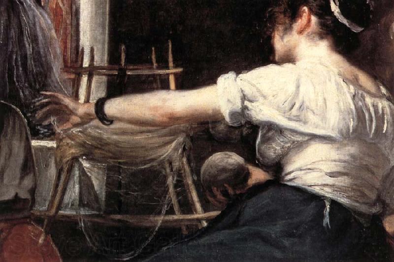 Diego Velazquez Details of The Tapestry-Weavers
